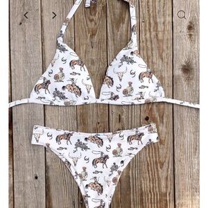 NWOT Western Cowgirl Bikini